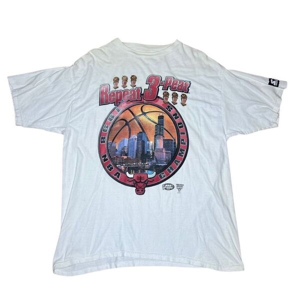 Vintage 90s Bulls Era T Shirt Bundle Lot 4 Men’s XL - Picture 3 of 16